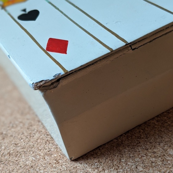 Vintage playing card box - hold 2 decks - perfect gift! - Picture 9 of 11